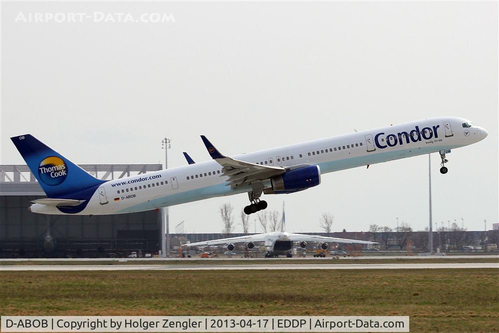 D-ABOB, 1998 Boeing 757-330 C/N 29017, Destination AYT ...