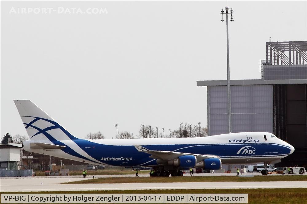 VP-BIG, 2007 Boeing 747-46N/FER/SCD C/N 35420, Push out ceremony after maintenance works on a big bird....