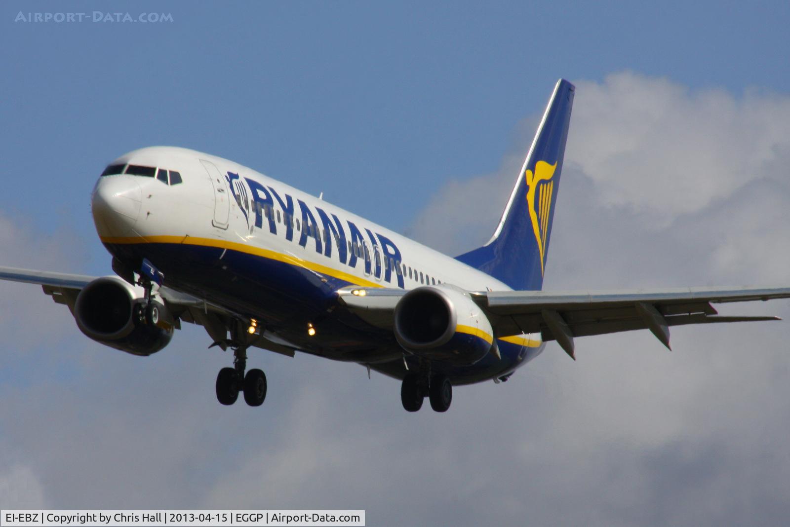 EI-EBZ, 2009 Boeing 737-8AS C/N 35008, Ryanair