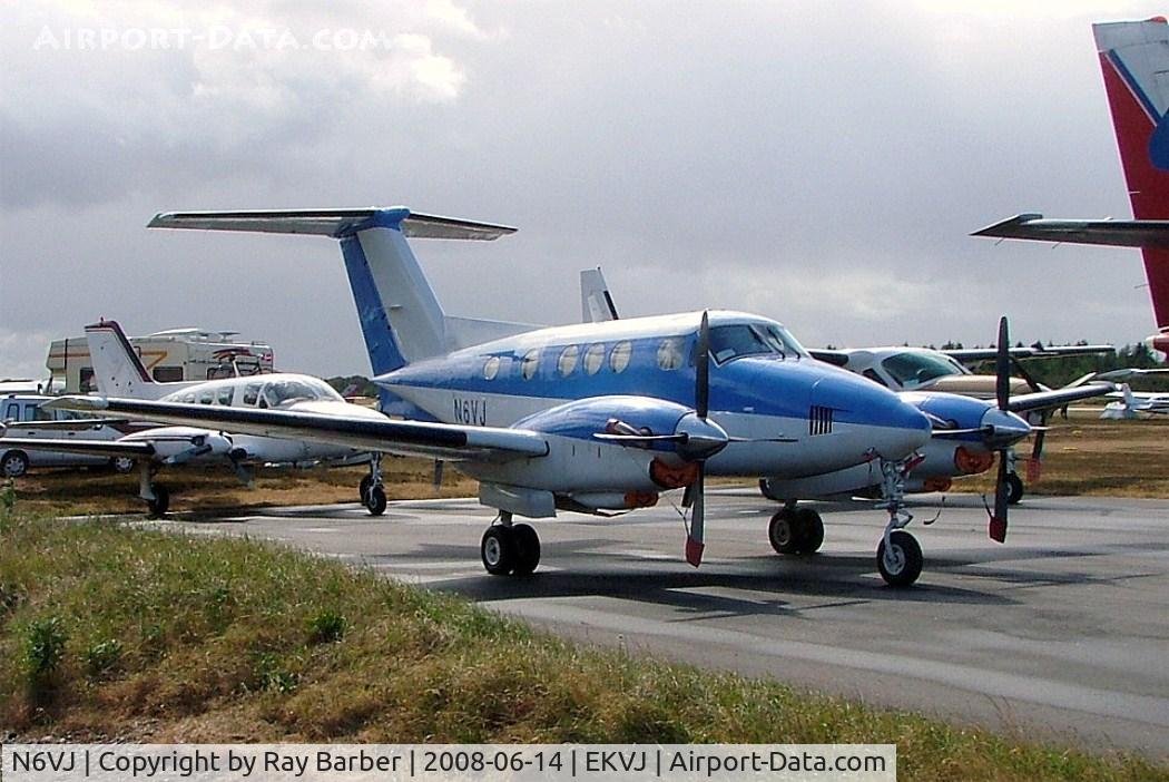 N6VJ, 1980 Beech F90 King Air King Air C/N LA-88, Beech F90 King Air [LA-88] Stauning~OY 14/06/2008
