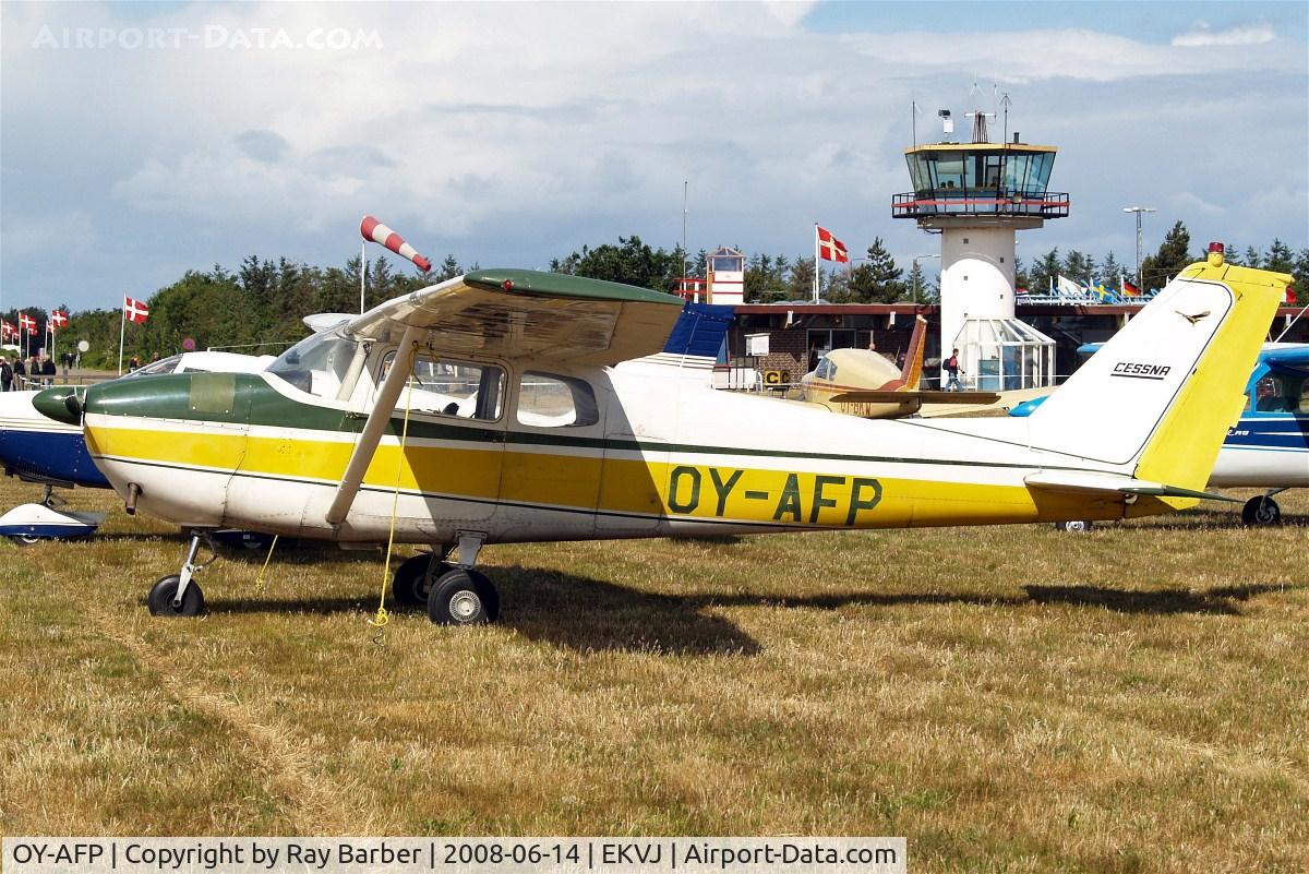 OY-AFP, 1960 Cessna 172B C/N 17247957, Cessna 172B Skyhawk [172-47957] Stauning~OY 14/06/2008