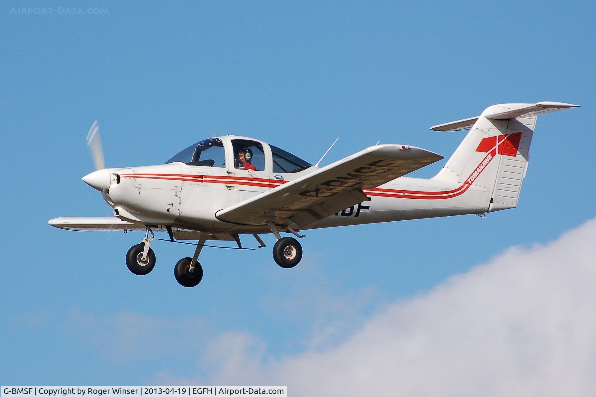 G-BMSF, 1978 Piper PA-38-112 Tomahawk Tomahawk C/N 38-78A0524, Resident Tomahawk operated by Cambrian Flying Club.