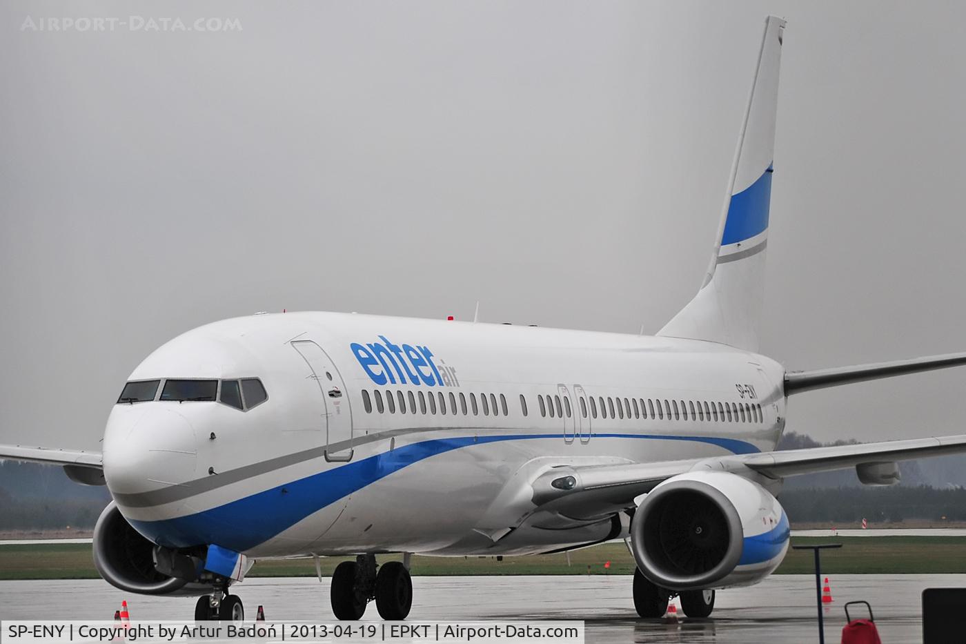 SP-ENY, 1999 Boeing 737-86N C/N 28592, Enter Air