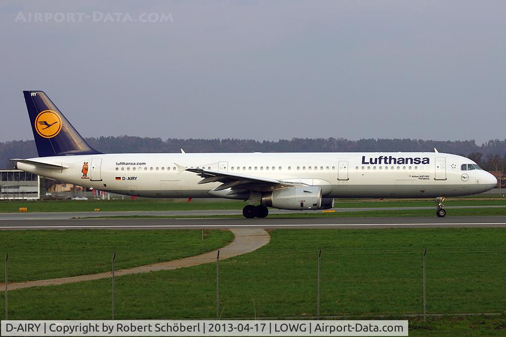 D-AIRY, 1998 Airbus A321-131 C/N 0901, D-AIRY Die Maus