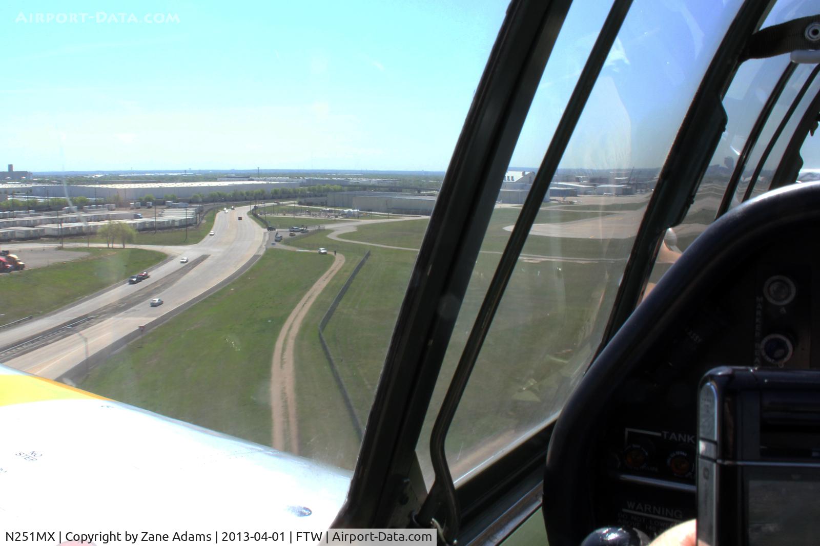 N251MX, 1943 North American P-51C-10 Mustang C/N 103-22730, Landing at Meacham Field - Collings Foundation P-51C flight from Austin to Fort Worth - Thanks Jim!