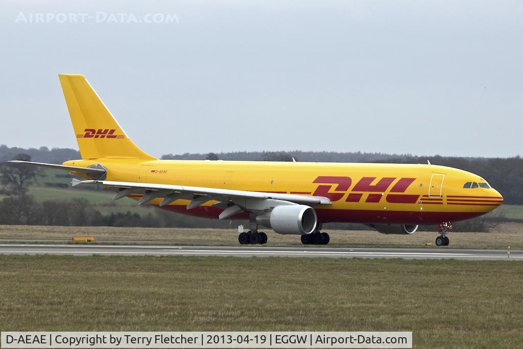 D-AEAE, 1995 Airbus A300B4-622R(F) C/N 753, Airbus A300B4-622R, c/n 75 of DHL at Luton