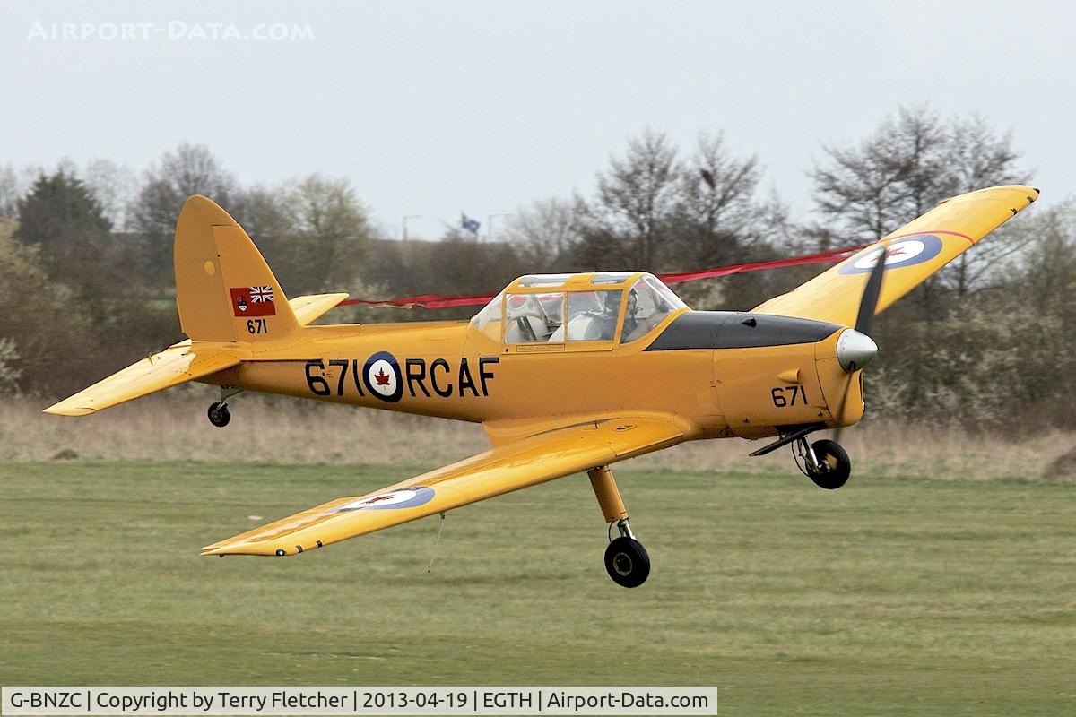 G-BNZC, 1952 De Havilland DHC-1 Chipmunk 22 C/N C1/0778, G-BNZC (RCAF 671), 1952 De Havilland DHC-1 Chipmunk 22, c/n: C1/0778
 at Old Warden
