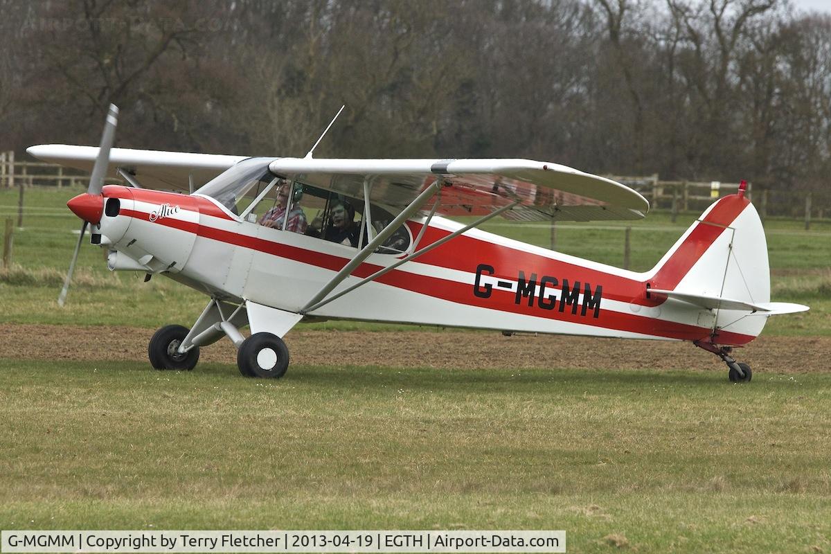 G-MGMM, 1979 Piper PA-18-150 Super Cub C/N 18-7909189, 1979 Piper PA-18-150, c/n: 18-7909189 at Old Warden