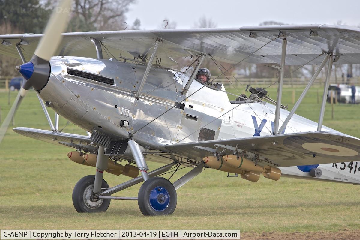 G-AENP, 1935 Hawker Hind C/N 41H/81902, G-AENP (K5414 / XV), 1935 Hawker Hind, c/n: 41H/81902 at Old Warden