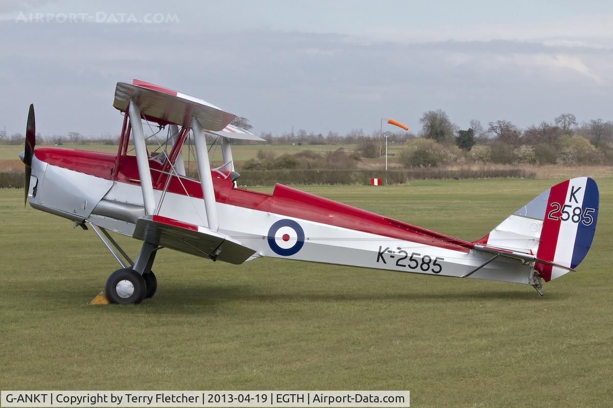G-ANKT, 1942 De Havilland DH-82A Tiger Moth II C/N 85087, 1942 De Havilland DH-82A, c/n: 85087 at Old Warden