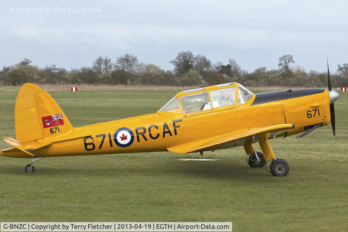 G-BNZC, 1952 De Havilland DHC-1 Chipmunk 22 C/N C1/0778, G-BNZC (RCAF 671), 1952 De Havilland DHC-1 Chipmunk 22, c/n: C1/0778 at Old Warden