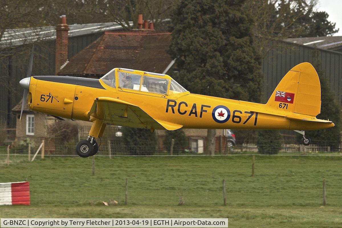 G-BNZC, 1952 De Havilland DHC-1 Chipmunk 22 C/N C1/0778, G-BNZC (RCAF 671), 1952 De Havilland DHC-1 Chipmunk 22, c/n: C1/0778 at Old Warden