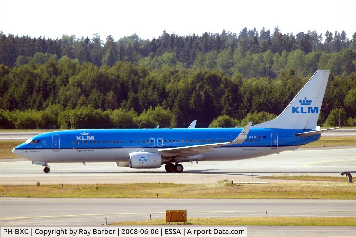 PH-BXG, 2000 Boeing 737-8K2 C/N 30357, Boeing 737-8K2 [30357] (KLM Royal Dutch Airlines) Arlanda~SE 06/06/2008