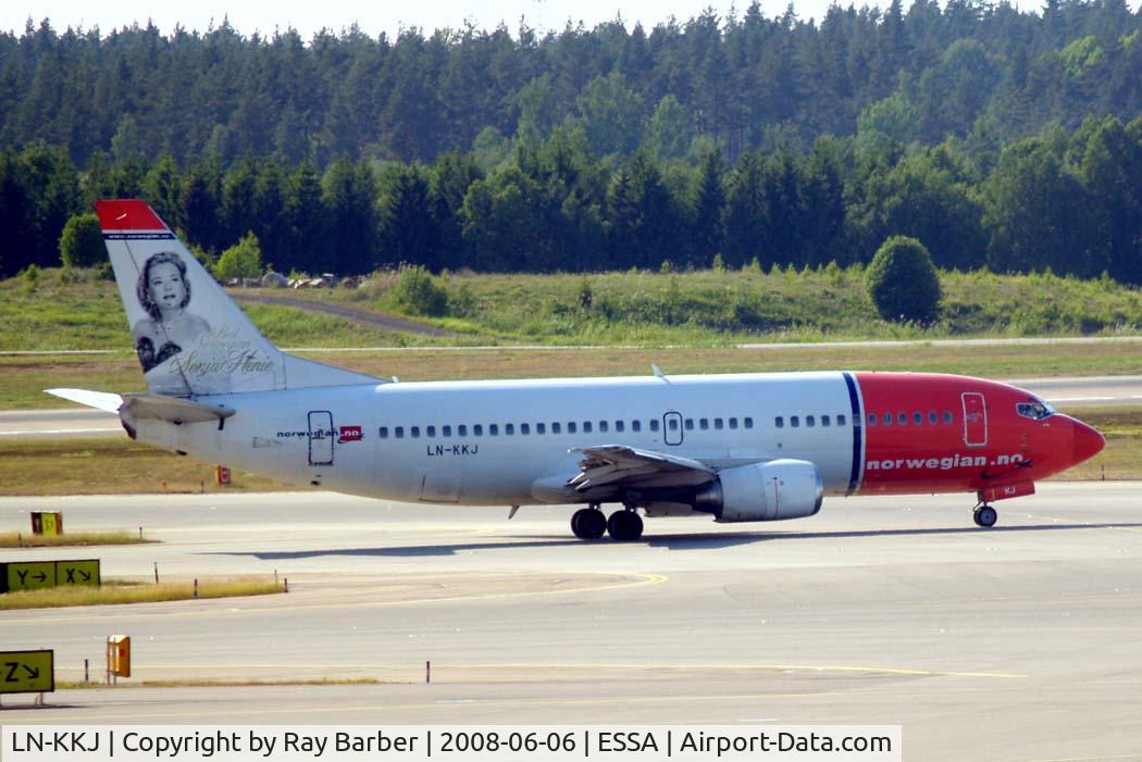 LN-KKJ, 1997 Boeing 737-36N C/N 28564, Boeing 737-36N [28564] (Norwegian Air Shuttle) Arlanda~SE 06/06/2008