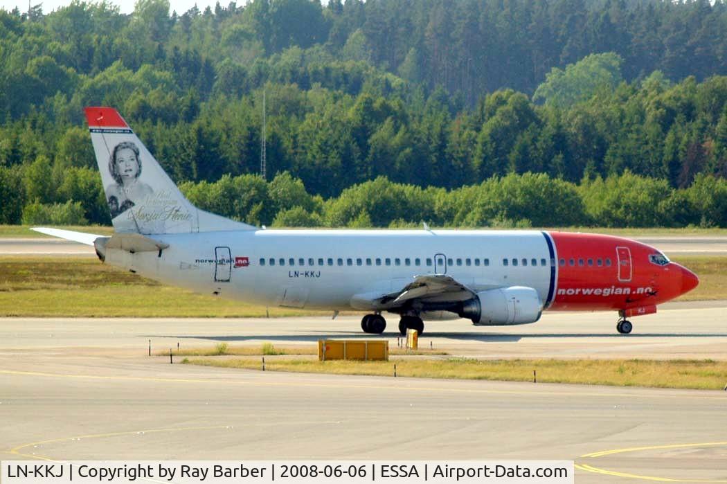 LN-KKJ, 1997 Boeing 737-36N C/N 28564, Boeing 737-36N [28564] (Norwegian Air Shuttle) Arlanda~SE 06/06/2008