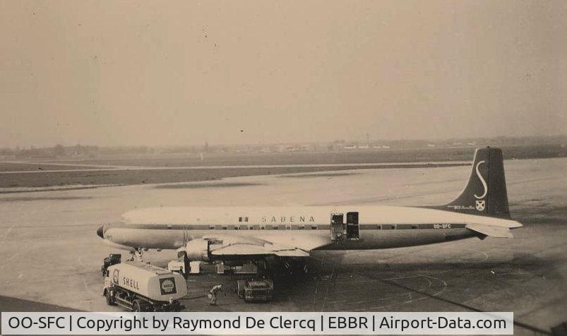OO-SFC, 1957 Douglas DC-7CF Seven Seas C/N 45159-748, Douglas DC-7CF