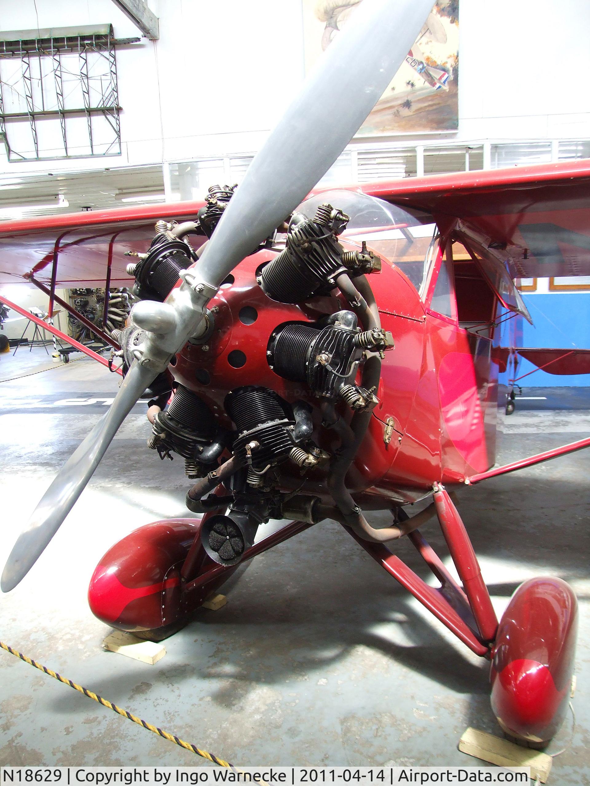 N18629, 1931 Monocoupe 110 C/N 6W00, Monocoupe 110 at the Oakland Aviation Museum, Oakland CA