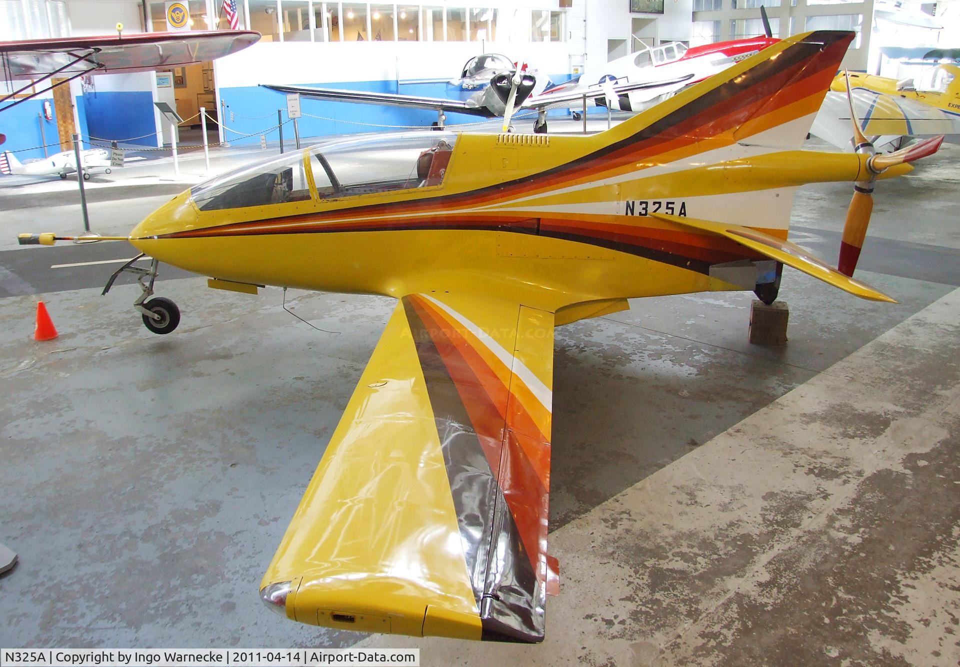 N325A, Bede BD-5B C/N 3555, Bede (N G Alumbaugh) BD-5B at the Oakland Aviation Museum, Oakland CA