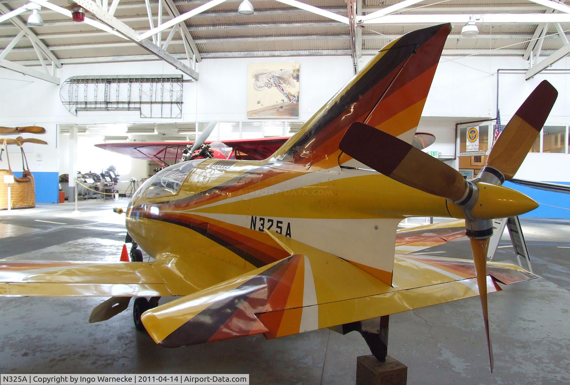 N325A, Bede BD-5B C/N 3555, Bede (N G Alumbaugh) BD-5B at the Oakland Aviation Museum, Oakland CA
