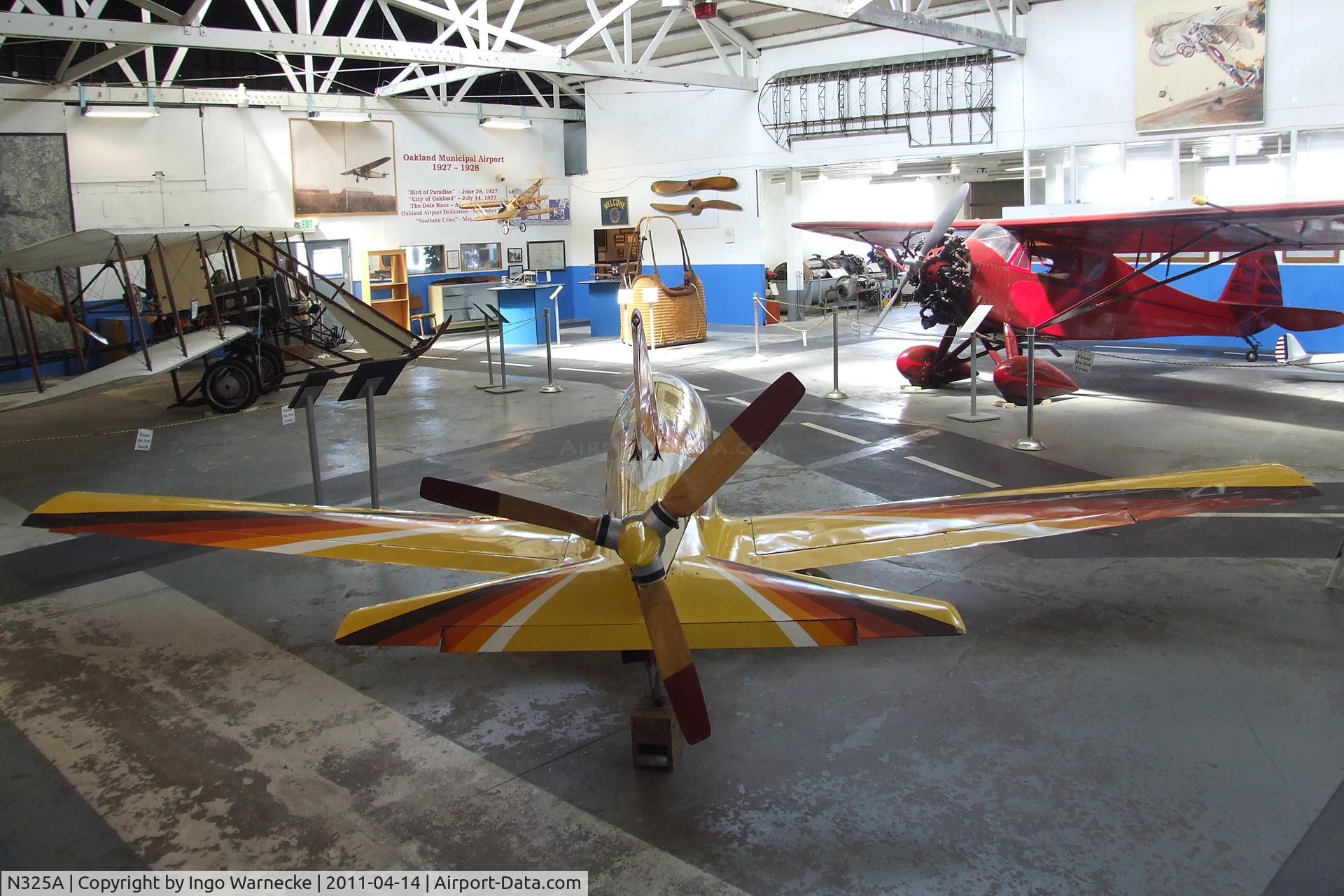 N325A, Bede BD-5B C/N 3555, Bede (N G Alumbaugh) BD-5B at the Oakland Aviation Museum, Oakland CA