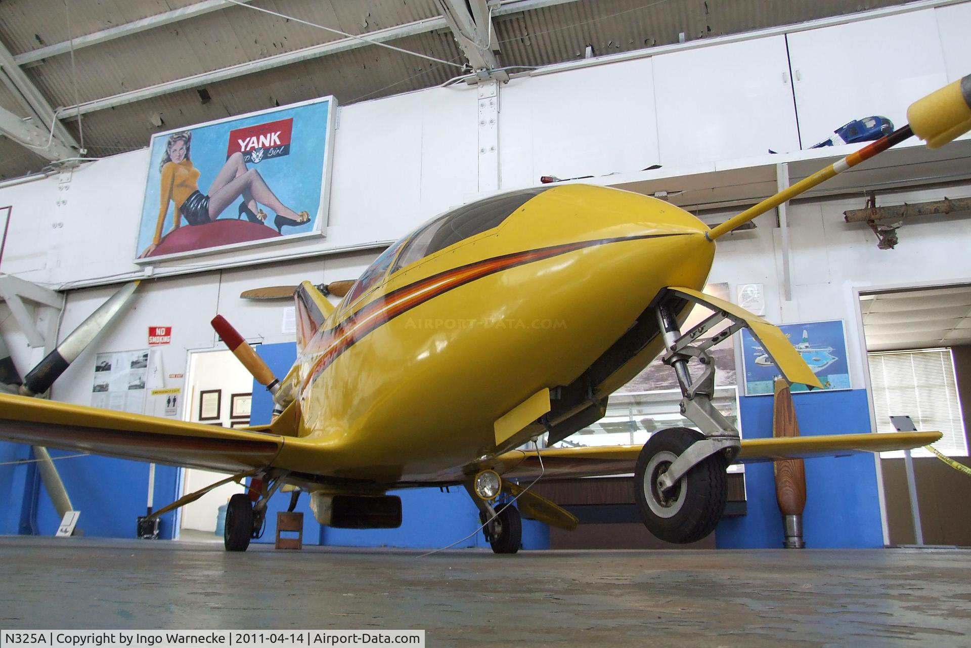 N325A, Bede BD-5B C/N 3555, Bede (N G Alumbaugh) BD-5B at the Oakland Aviation Museum, Oakland CA