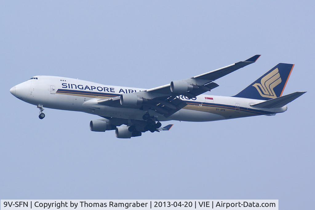 9V-SFN, 2004 Boeing 747-412F/SCD C/N 32899, Singapore Airlines Boeing 747-400