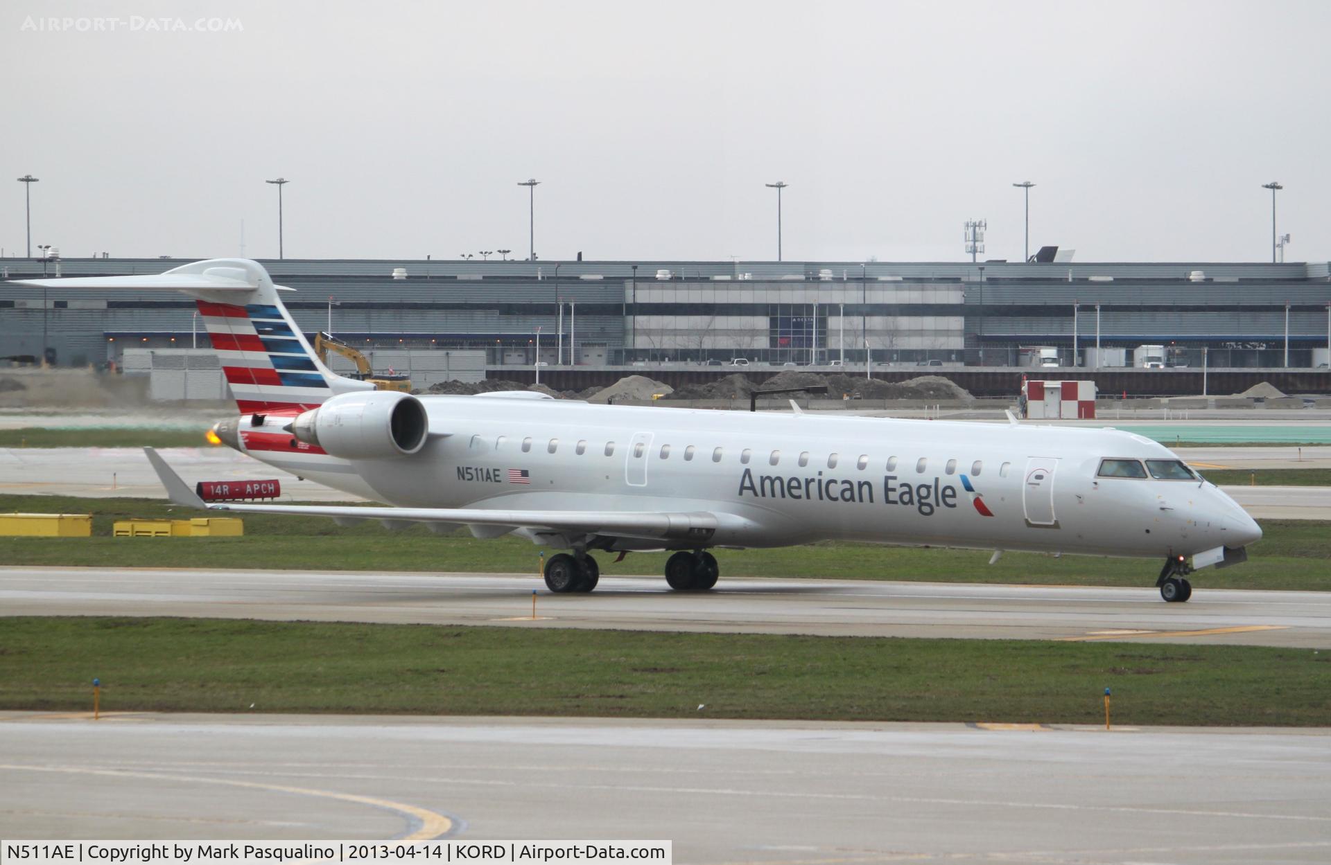 N511AE, 2003 Bombardier CRJ-701 (CL-600-2C10) Regional Jet C/N 10107, CL-600-2C10