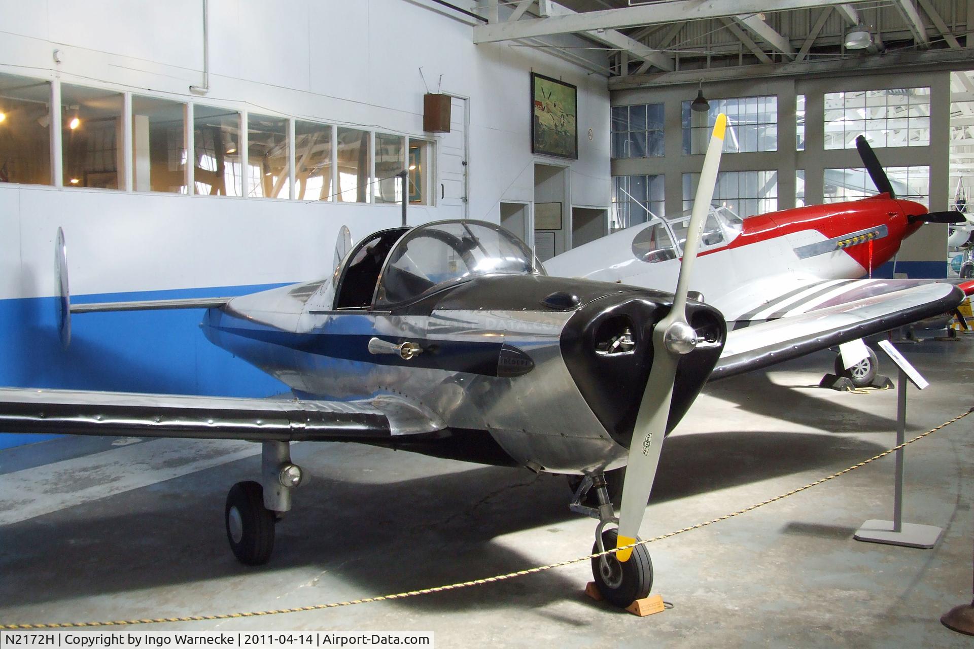 N2172H, 1994 Erco 415C Ercoupe C/N 2795, ERCO Ercoupe 415-C at the Oakland Aviation Museum, Oakland CA