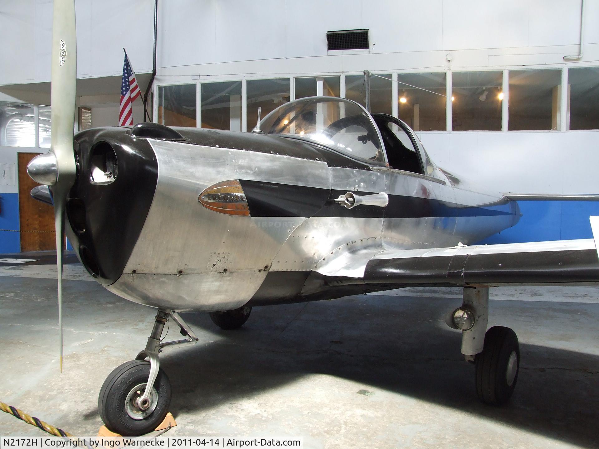 N2172H, 1994 Erco 415C Ercoupe C/N 2795, ERCO Ercoupe 415-C at the Oakland Aviation Museum, Oakland CA