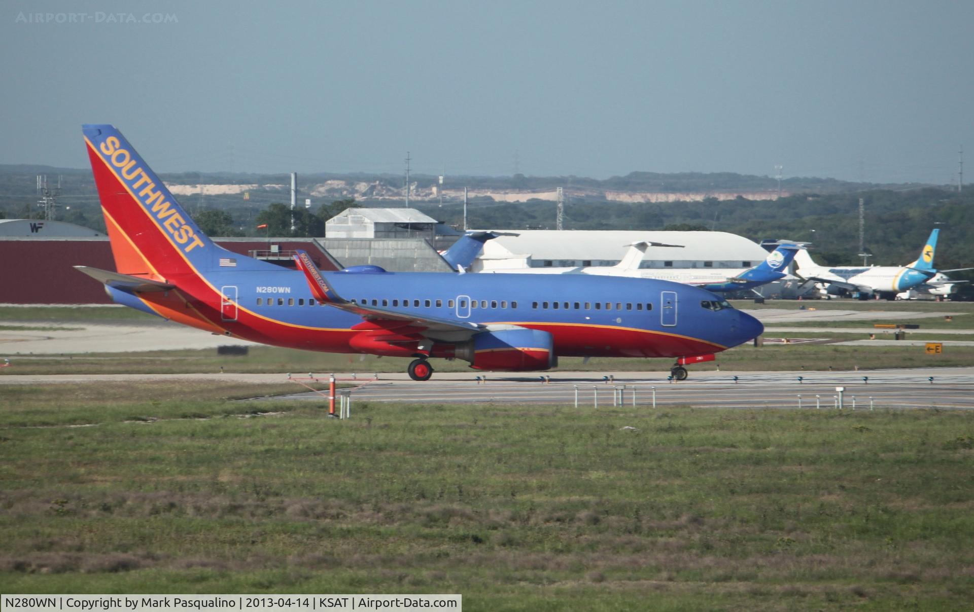 N280WN, 2007 Boeing 737-7H4 C/N 32533, Boeing 737-700