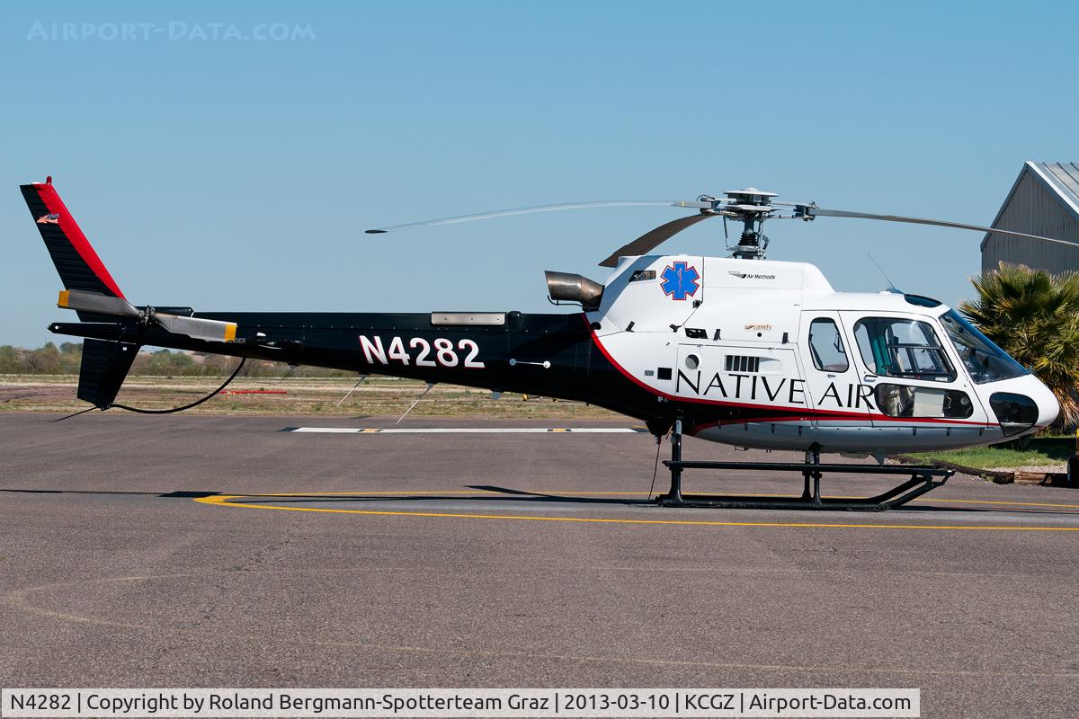 N4282, 2007 Eurocopter AS-350B-3 Ecureuil Ecureuil C/N 4282, Eurocopter AS 350 B3