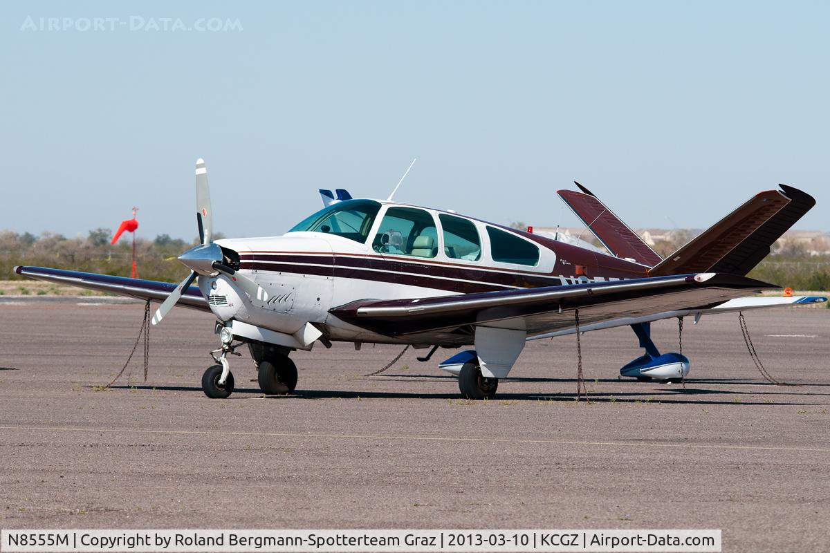 N8555M, 1964 Beech S35 Bonanza C/N D-7446, Beech S35