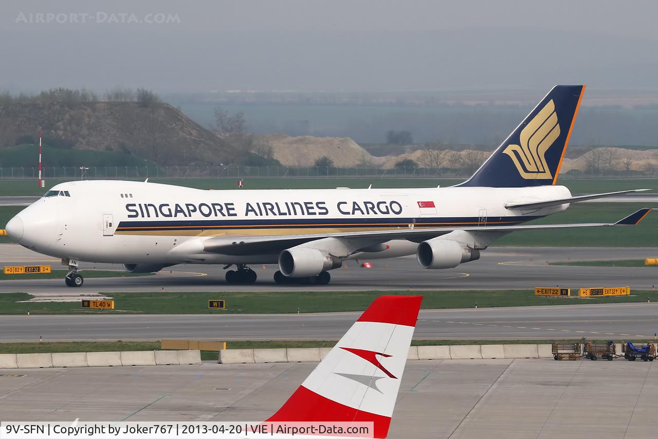 9V-SFN, 2004 Boeing 747-412F/SCD C/N 32899, Singapore Airlines Cargo
