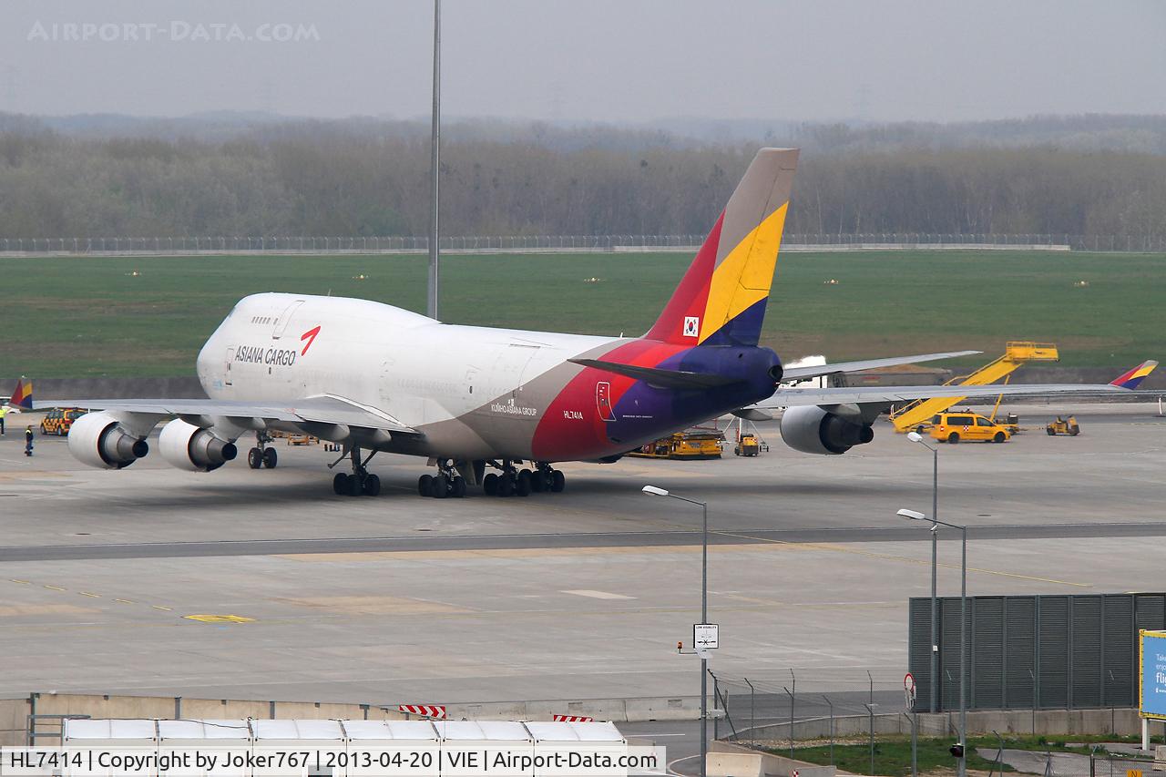 HL7414, 1991 Boeing 747-48EM(BDSF) C/N 25452, Asiana Cargo