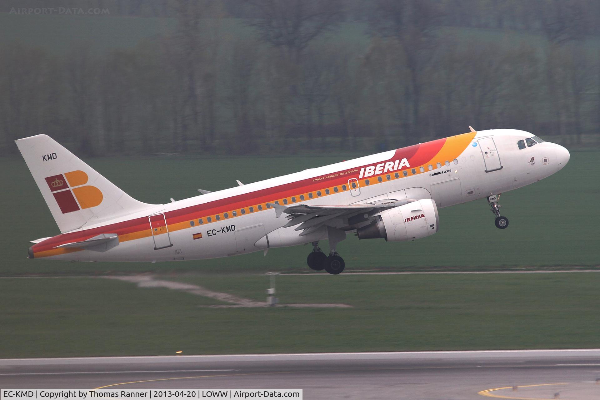EC-KMD, 2008 Airbus A319-111 C/N 3380, Iberia Airbus A319
