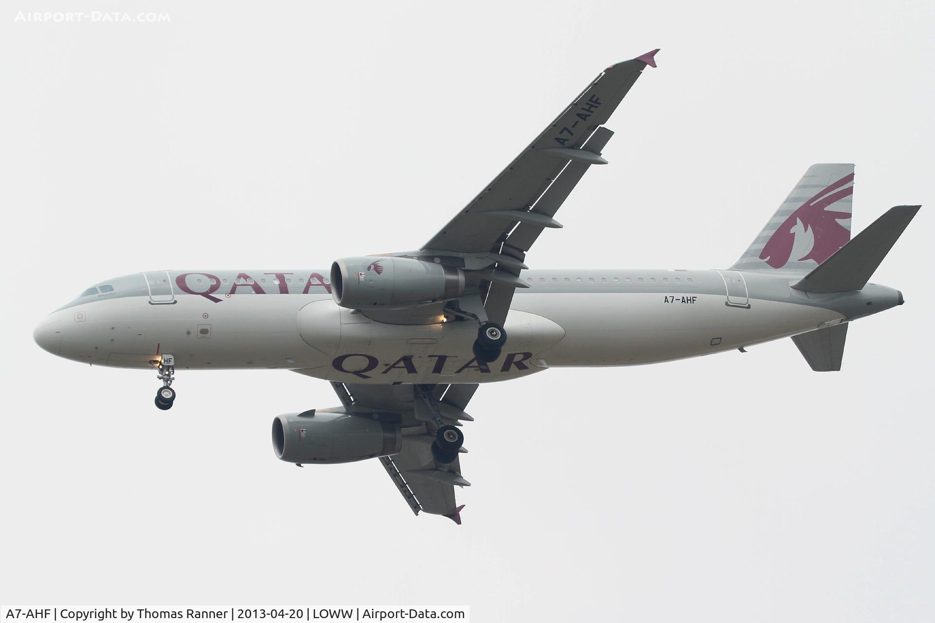A7-AHF, 2010 Airbus A320-232 C/N 4496, Qatar Airways Airbus A320
