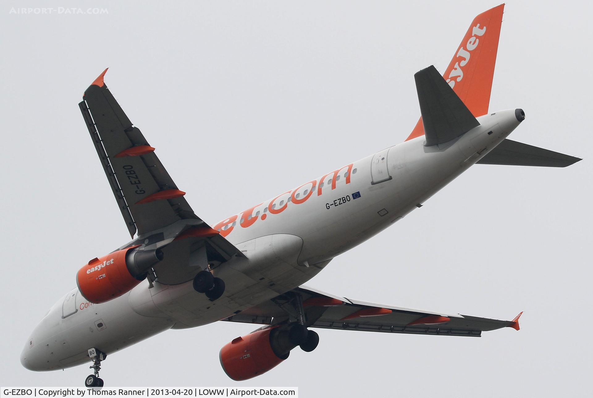 G-EZBO, 2007 Airbus A319-111 C/N 3082, Easyjet Airbus A319