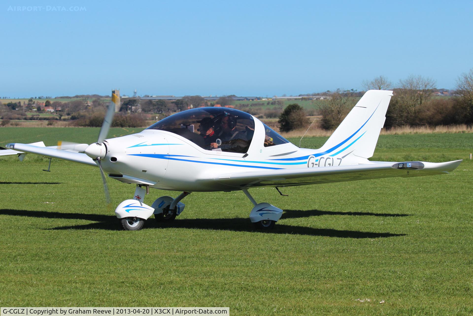 G-CGLZ, 2011 TL Ultralight TL-2000UK Sting Carbon C/N LAA 347-14910, Just landed.