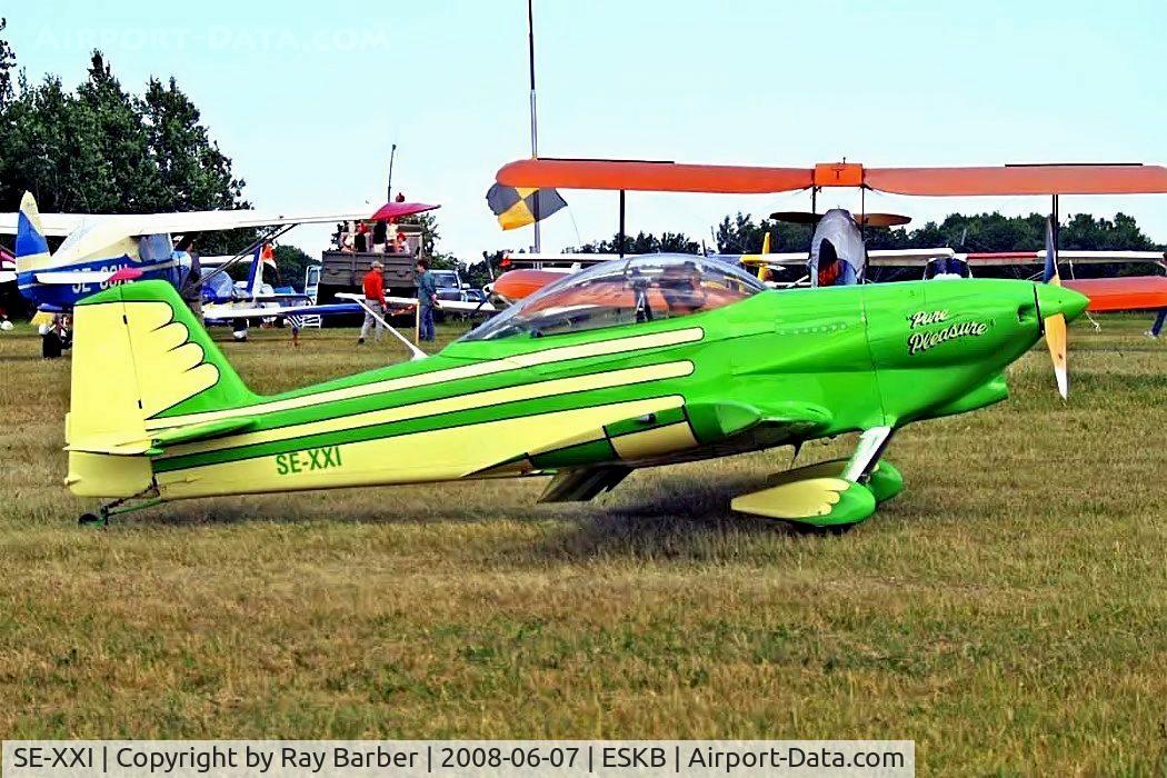 SE-XXI, Vans RV-4 C/N 2165, Van's RV-4 [2165] Stockholm-Barkarby~SE 07/06/2008. Named *Pure Pleasure*