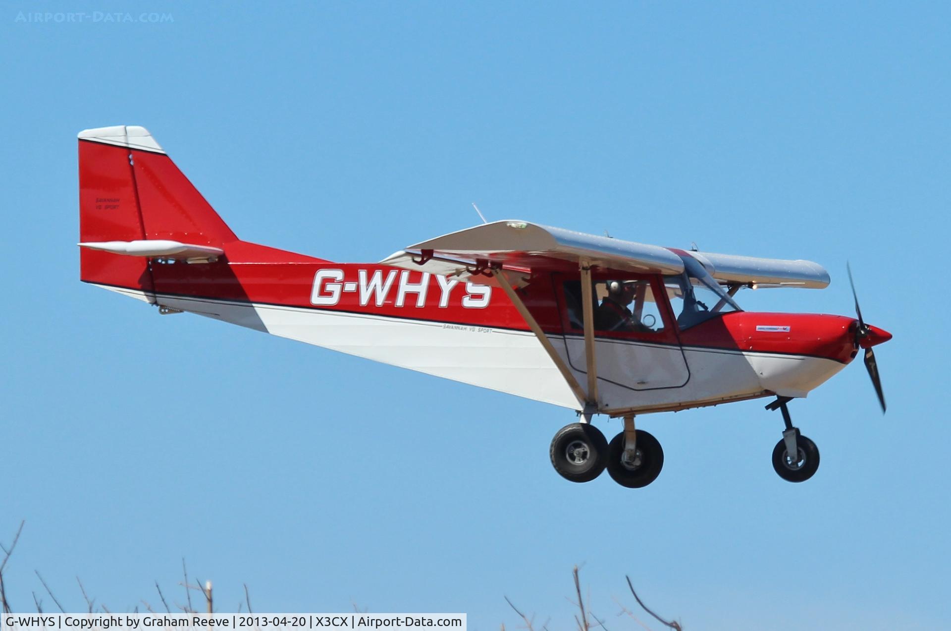 G-WHYS, 2010 ICP MXP-740 Savannah VG Jabiru(3) C/N BMAA/HB/404, About to land at Northrepps.