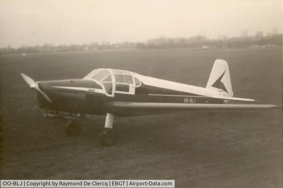OO-BLJ, 1947 Bucker Bu-181 Bestmann C/N 14, Gent 1966