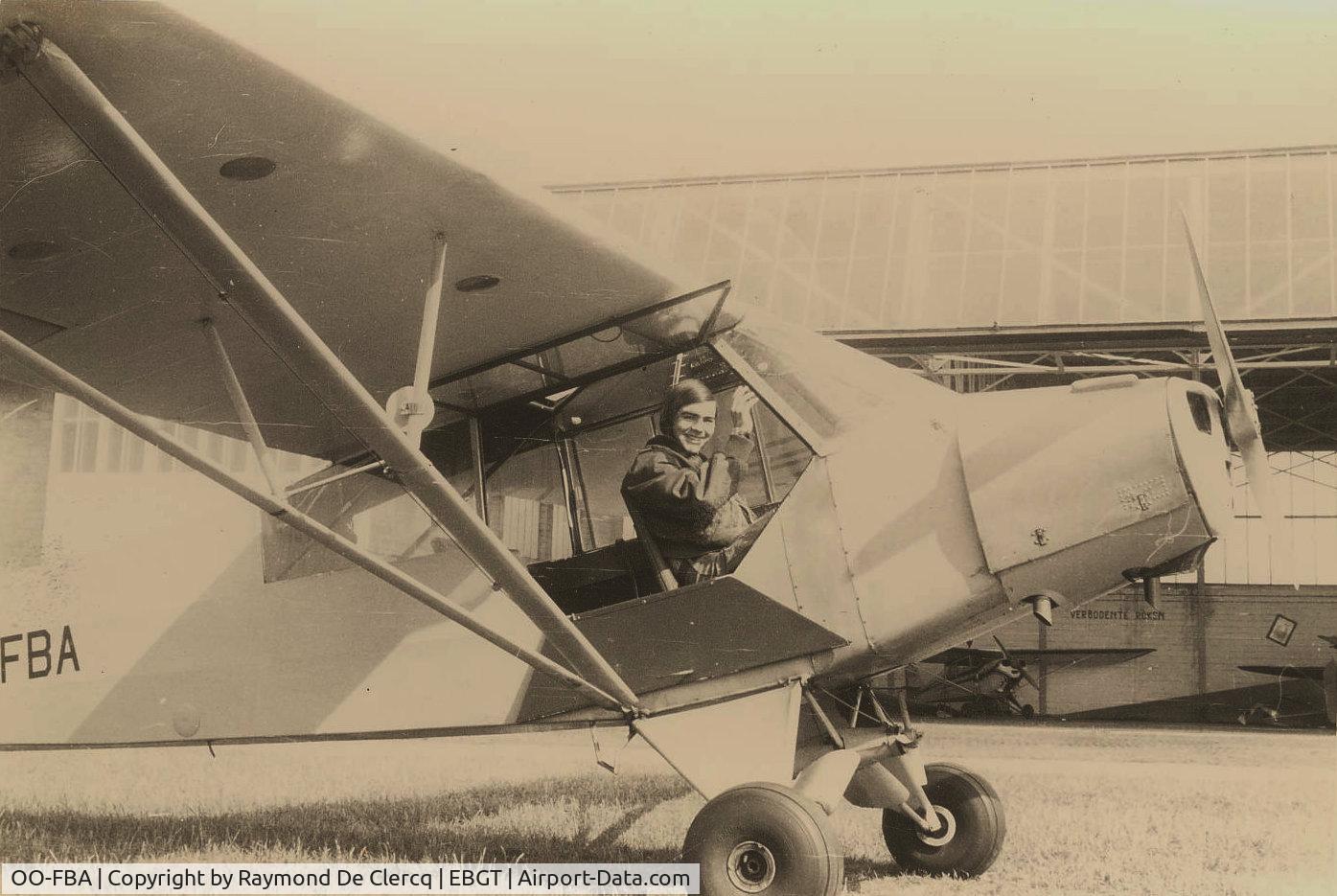 OO-FBA, Piper L-18C Super Cub (PA-18-95) C/N 18-3162, Gent 1968