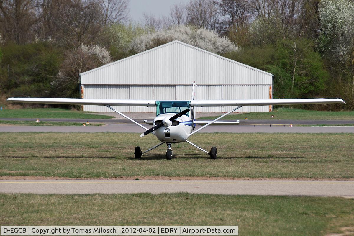 D-EGCB, Reims F150L C/N 0965, Frankfurter Verein für Luftfahrt (FVL), Airport Speyer (EDRY/ZQC), Germany