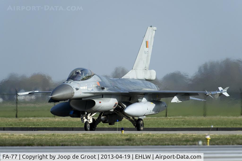 FA-77, SABCA F-16AM Fighting Falcon C/N 6H-77, exercise Frisian Flag 2013