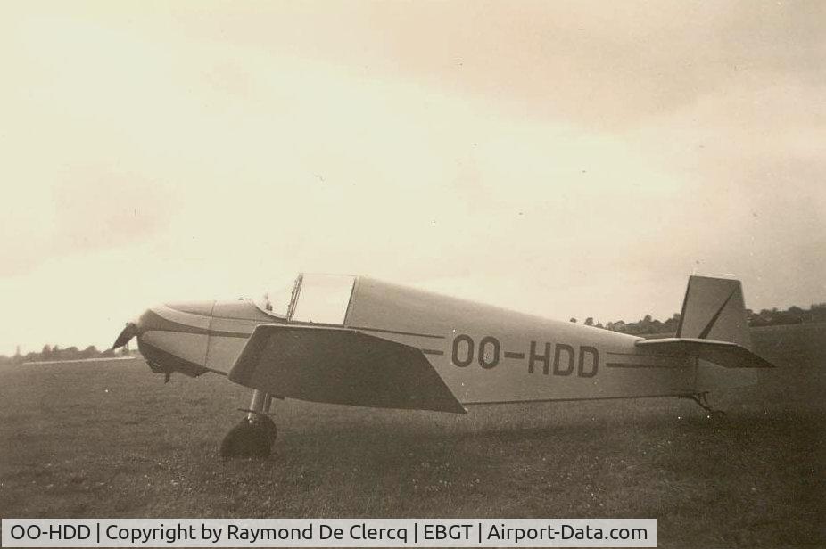 OO-HDD, Wassmer (Jodel) D-112 Club C/N 88, Gent 1966