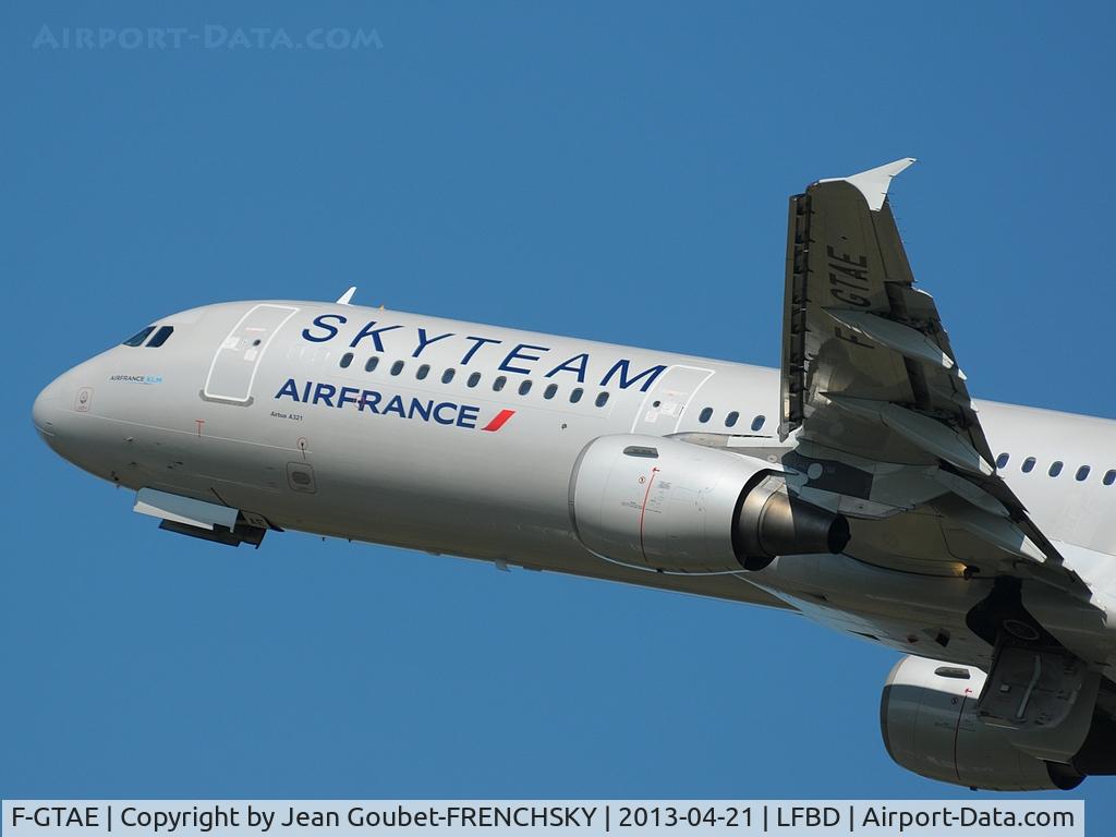 F-GTAE, 1998 Airbus A321-211 C/N 0796, new Skyteam
