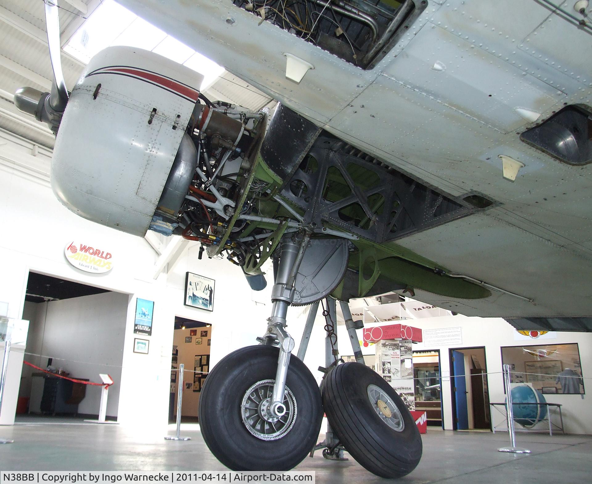 N38BB, 1935 Lockheed 10-A Electra C/N 1026, Lockheed 10-A Electra, being restored at the Oakland Aviation Museum, Oakland CA
