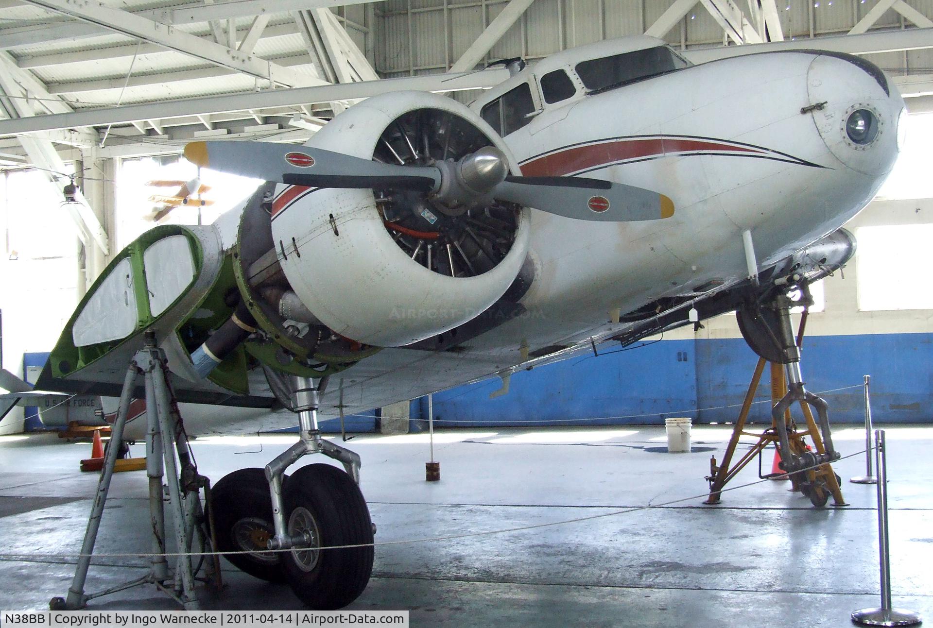 N38BB, 1935 Lockheed 10-A Electra C/N 1026, Lockheed 10-A Electra, being restored at the Oakland Aviation Museum, Oakland CA