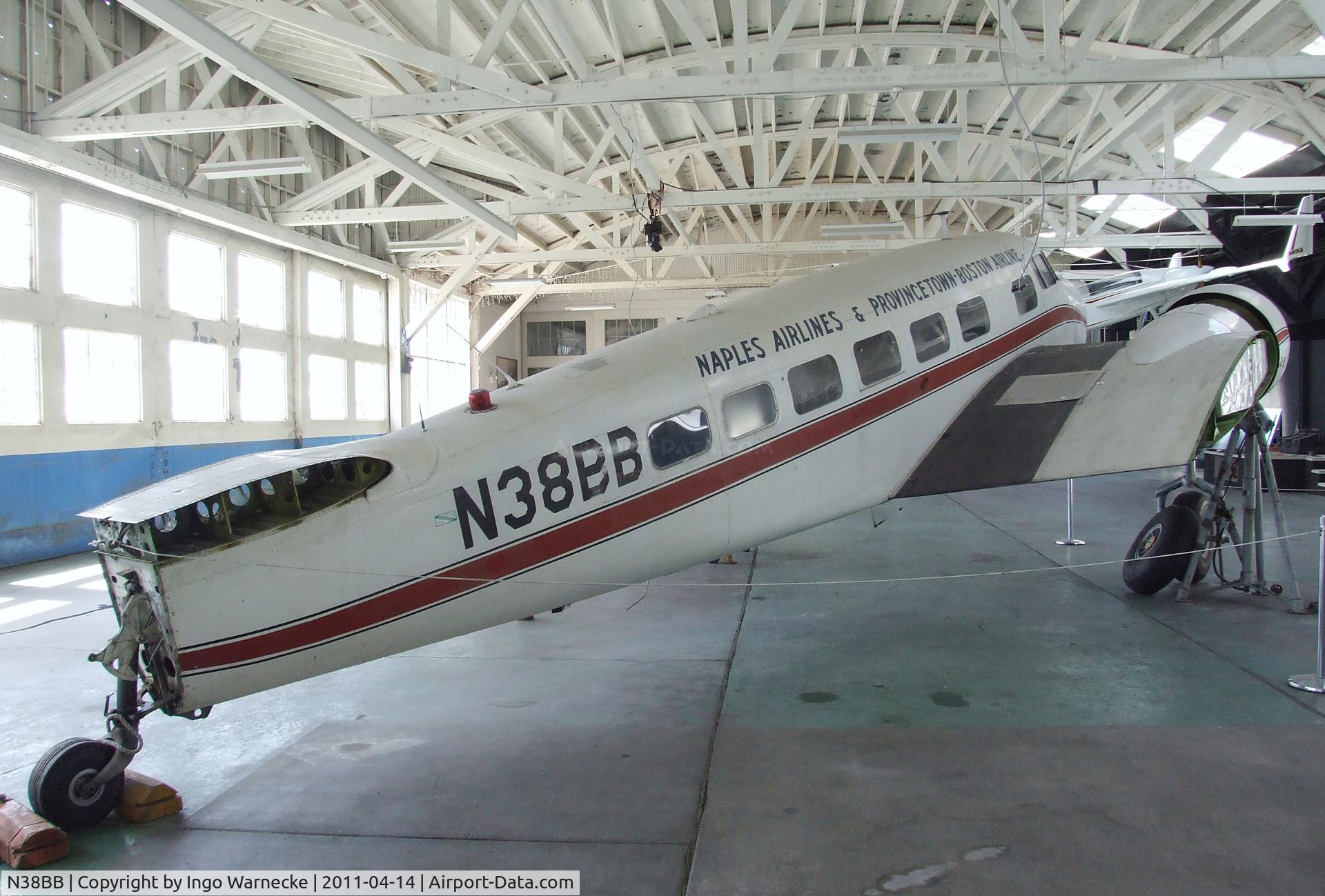 N38BB, 1935 Lockheed 10-A Electra C/N 1026, Lockheed 10-A Electra, being restored at the Oakland Aviation Museum, Oakland CA