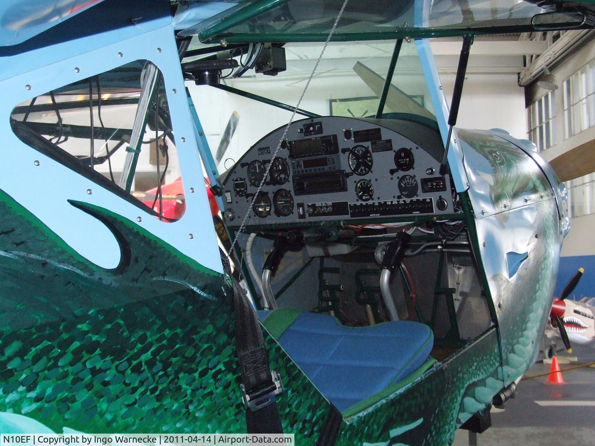 N10EF, 1998 Skystar Kitfox Model 4-1200 C/N JCU117, Denney (G Adelman) Kitfox IV-1200 at the Oakland Aviation Museum, Oakland CA